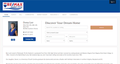Desktop Screenshot of donalee.northmyrtlebeachhomesonline.com